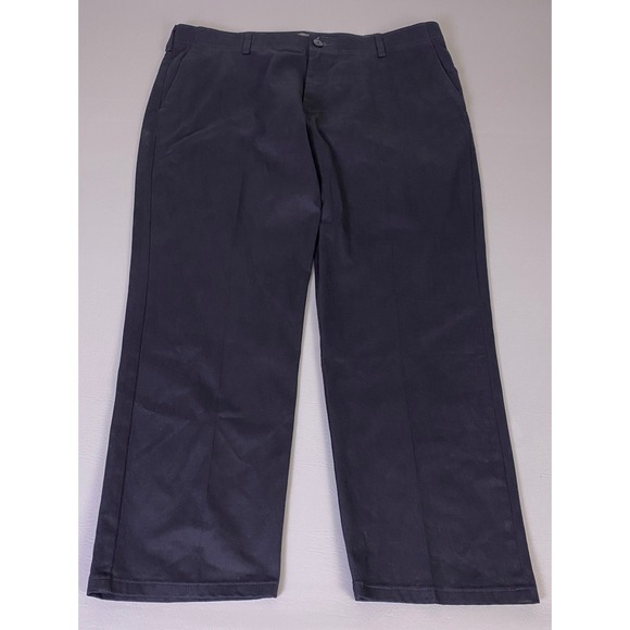 Lee Other - Lee Extreme Motion Pants MVP Regular Straight Leg Mens 40x29 Black Stretch Chino